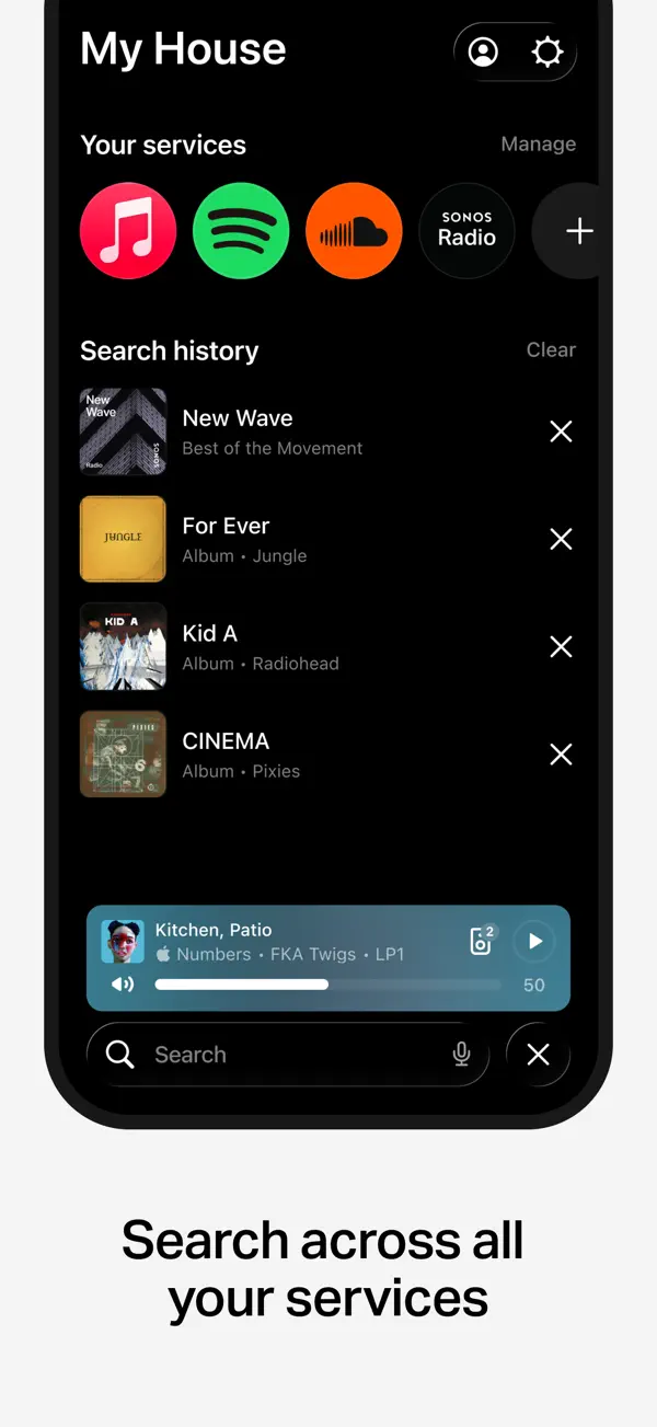 Sonos — iPhone スクリーンショット 4
