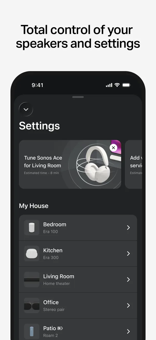 Sonos — iPhone screenshots 5
