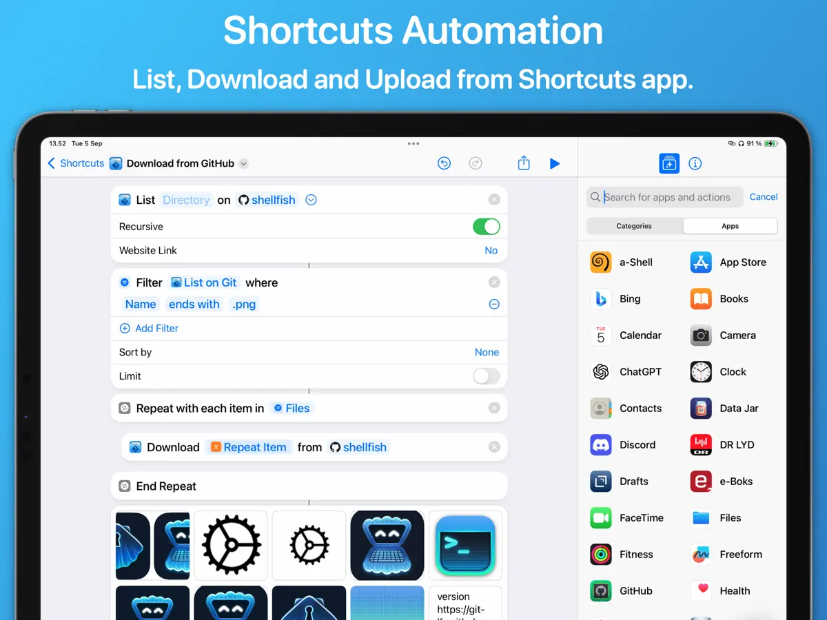 Source Files — iPad スクリーンショット 6