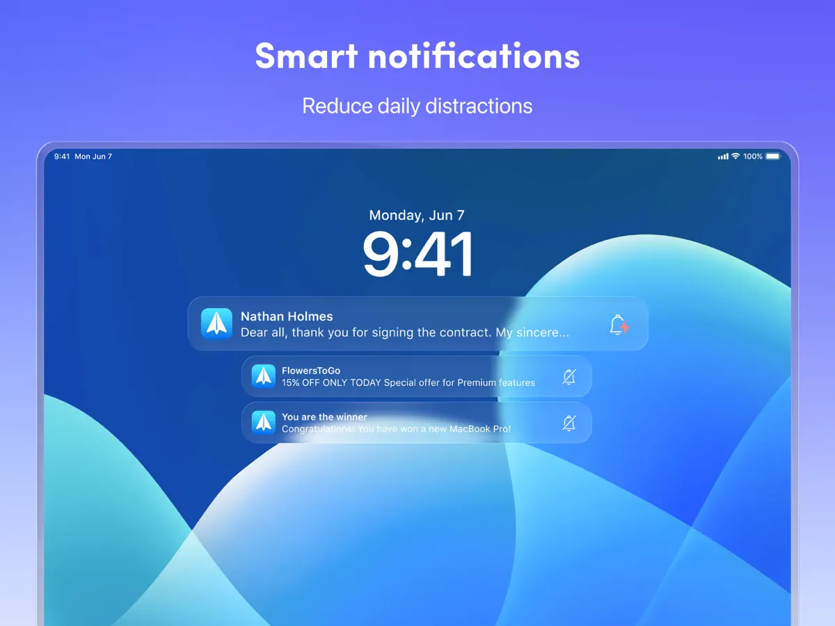 Spark Mail — iPad スクリーンショット 4