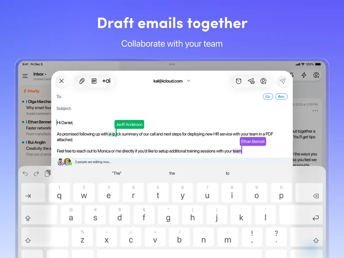 Spark Mail — iPad screenshots 9