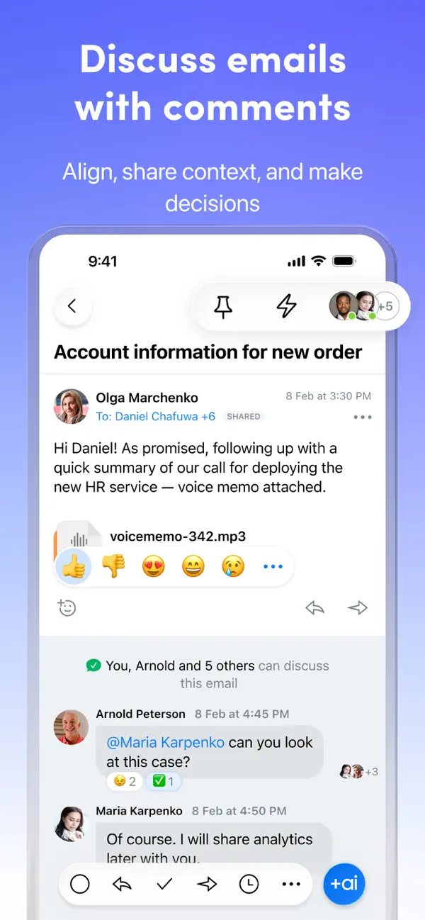Spark Mail — iPhone screenshots 10