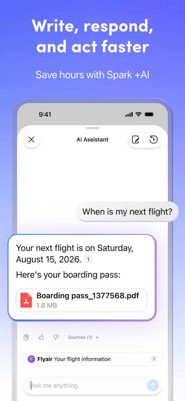 Spark Mail — iPhone screenshots 2