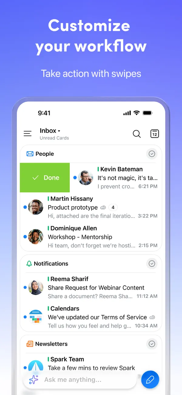 Spark Mail — iPhone screenshots 6