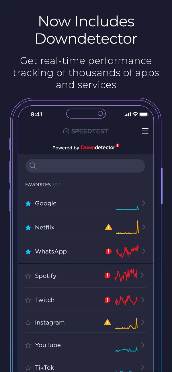 Speedtest — iPhone screenshots 2