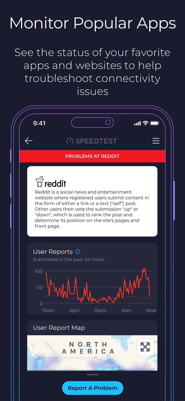 Speedtest — iPhone screenshots 3