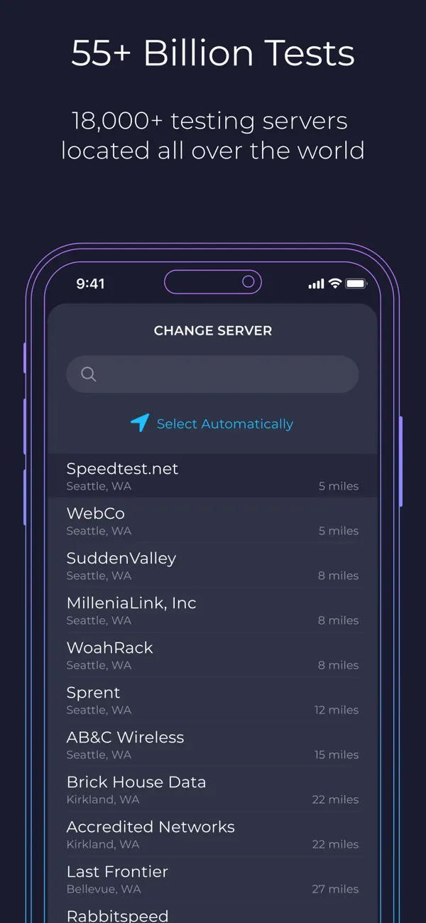 Speedtest — iPhone スクリーンショット 8