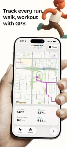Steps: Workout & Pedometer — iPhone screenshots 2