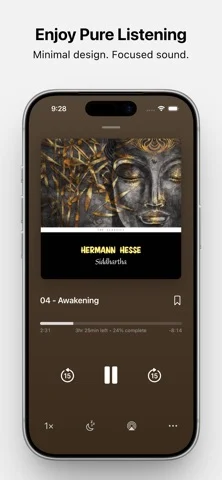 Still: for Audiobookshelf — iPhone screenshots 2