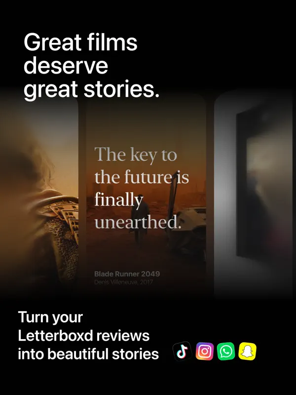 Stories For Letterboxd — iPad 스크린샷 1