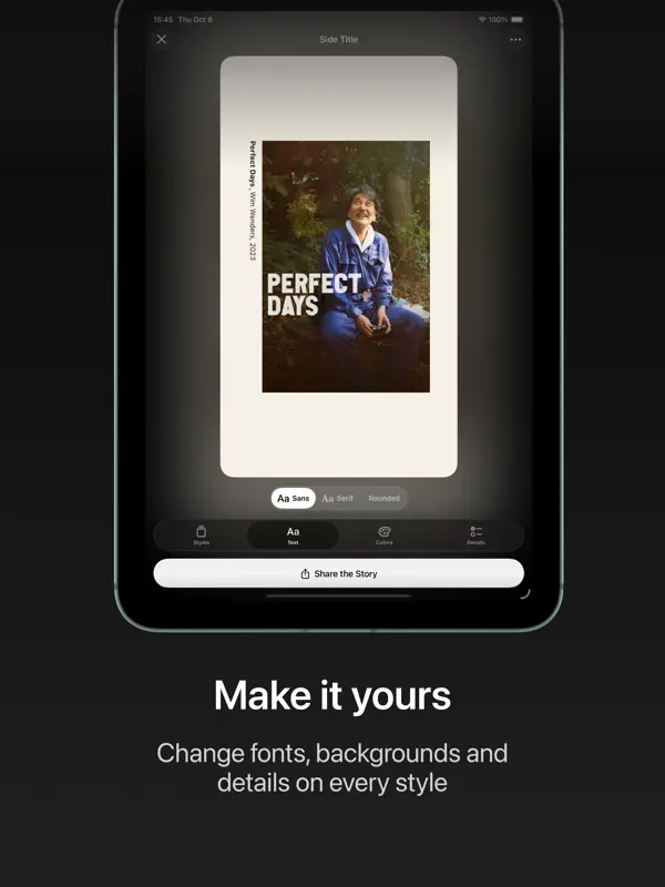 Stories For Letterboxd — iPad screenshots 3