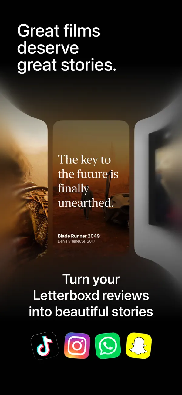 Stories For Letterboxd — iPhone 스크린샷 1