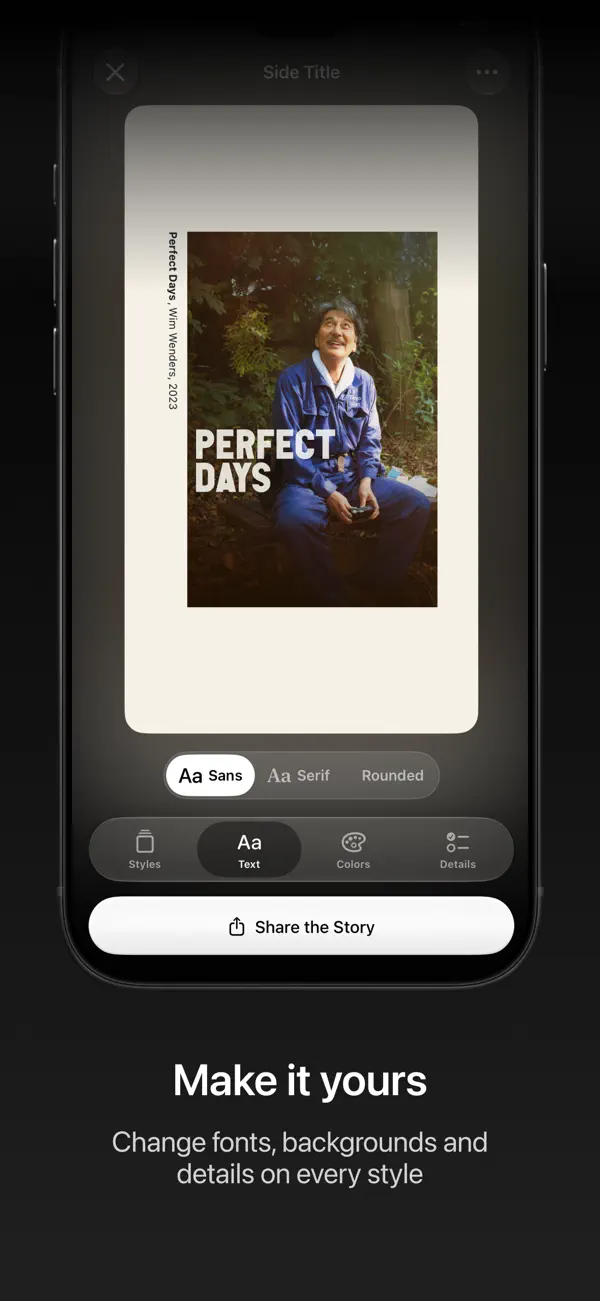 Stories For Letterboxd — iPhone 스크린샷 3