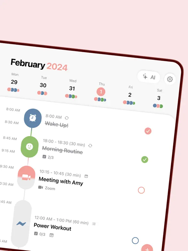 Structured — iPad screenshots 2