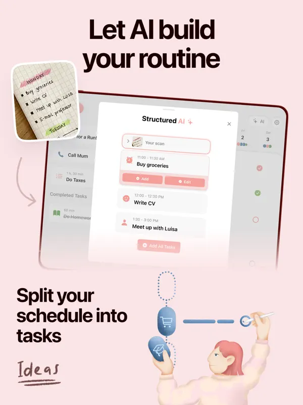 Structured — iPad screenshots 3