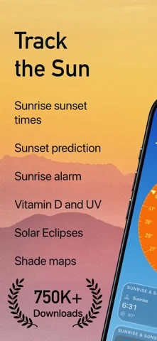 Sunrise Sunset Time SolarWatch — iPhone screenshots 1