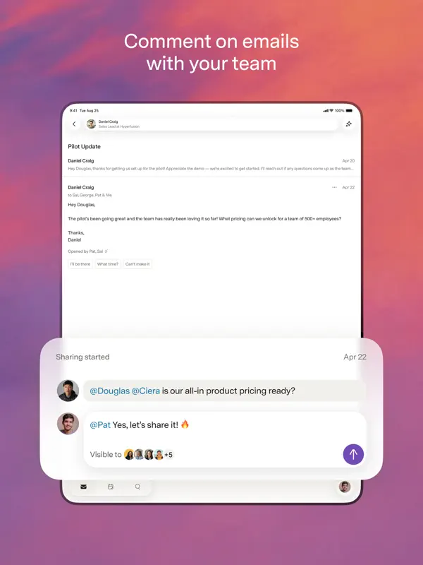 Superhuman Mail — iPad screenshots 7