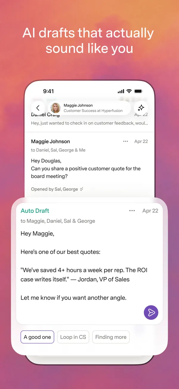 Superhuman Mail — iPhone screenshots 3
