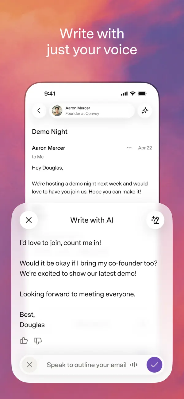Superhuman Mail — iPhone screenshots 4