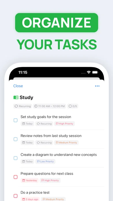 SuperPlanner: Daily Planner — iPhone 截图 2