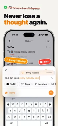 Tasks - To Do Lists & Reminder — iPhone screenshots 2