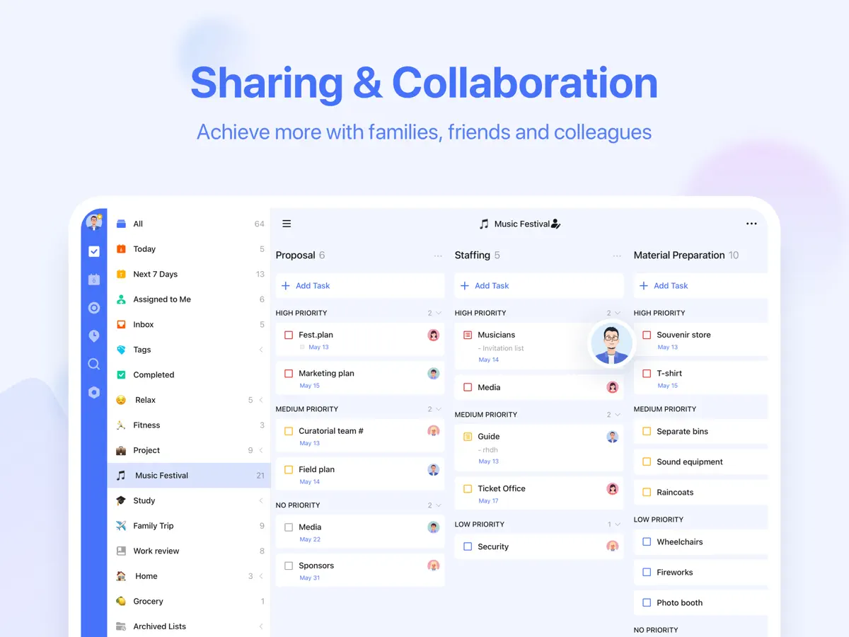 TickTick — iPad screenshots 7