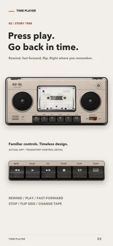 Time Player Cassette — iPhone screenshots 2