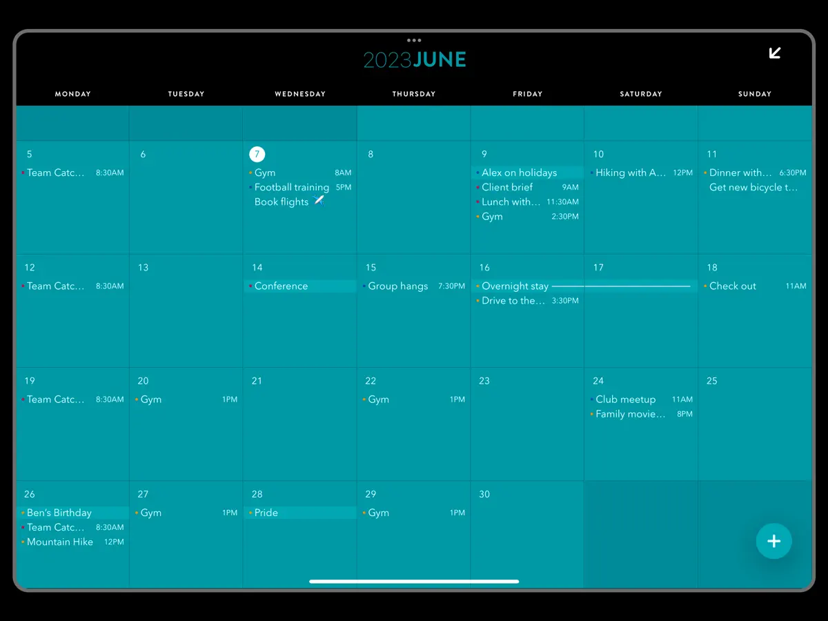 Timepage — iPad screenshots 3