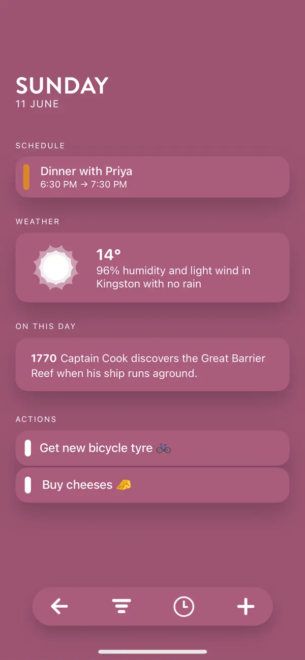 Timepage — iPhone 스크린샷 3