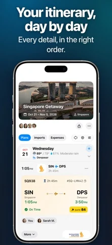 Tineo: Travel Planner — iPhone screenshots 1