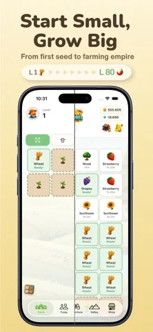Tiny Harvest: Cozy Farming — iPhone スクリーンショット 2