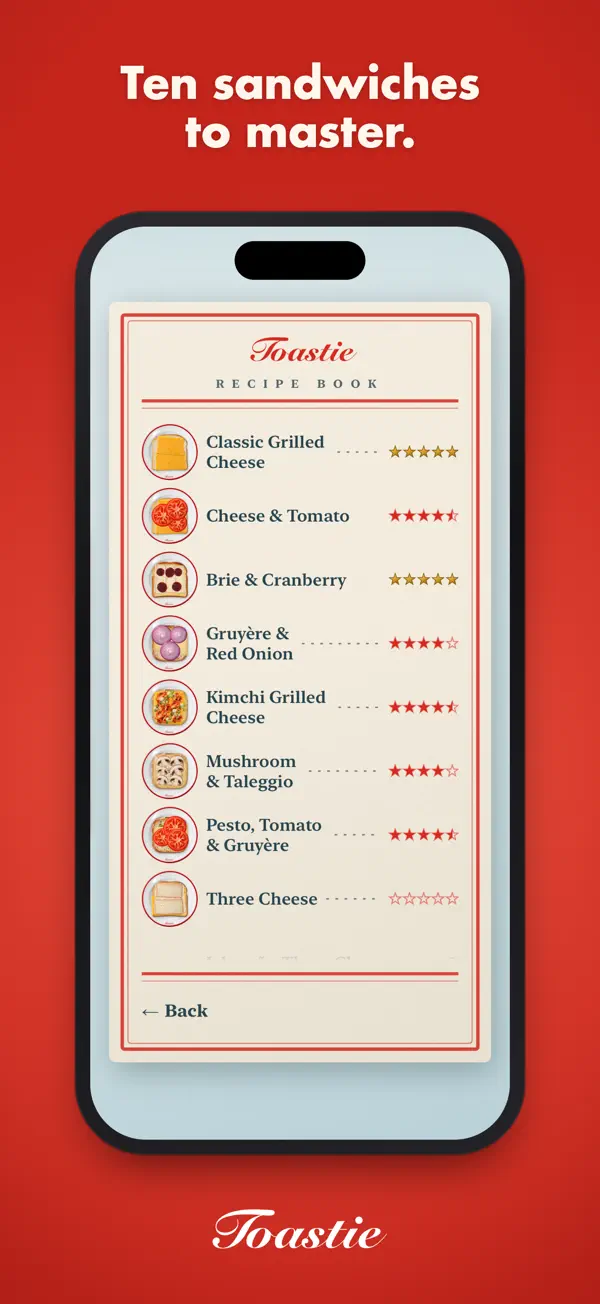 Toastie — iPhone screenshots 5
