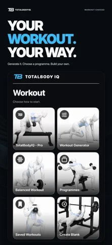 TotalBodyIQ: Workout Coach — iPhone 스크린샷 2
