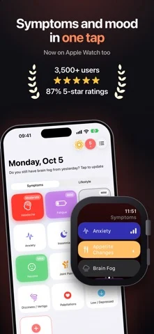 Trace Health: Symptom Tracker — iPhone screenshots 1