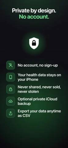 Trace Health: Symptom Tracker — iPhone screenshots 2