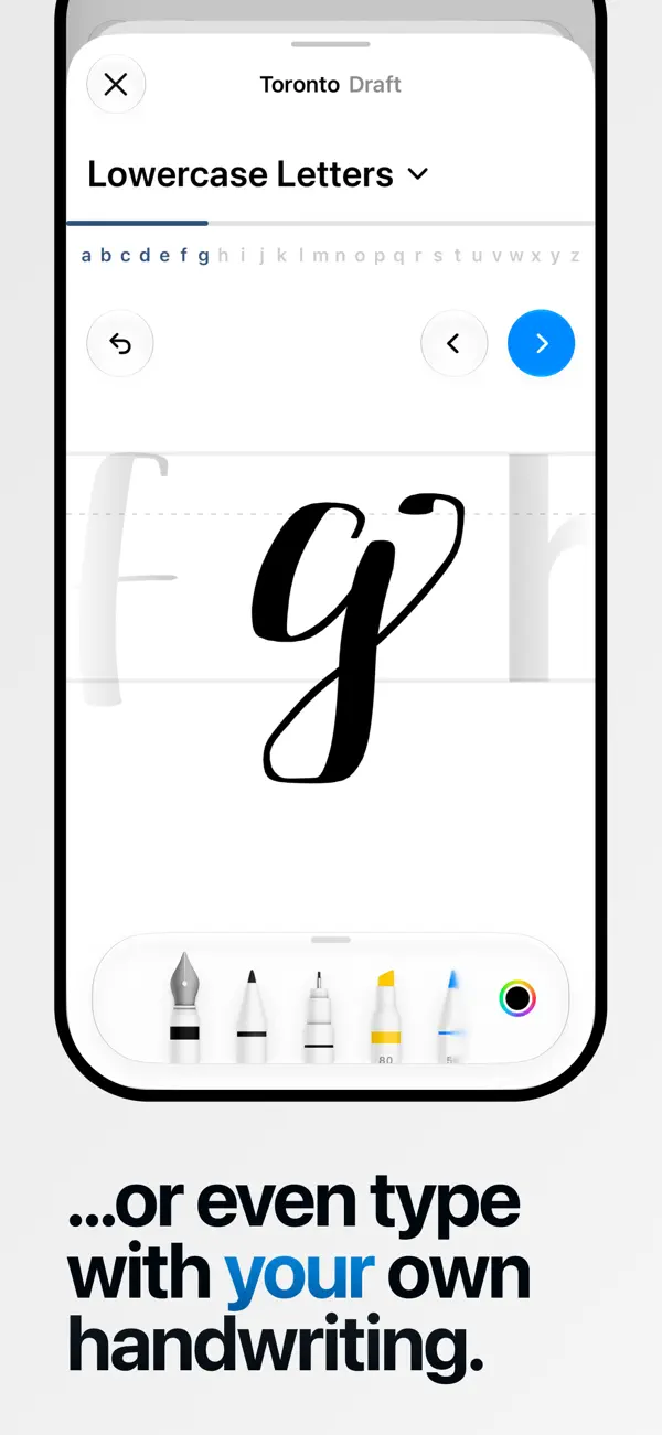 TypeDraw — iPhone screenshots 5