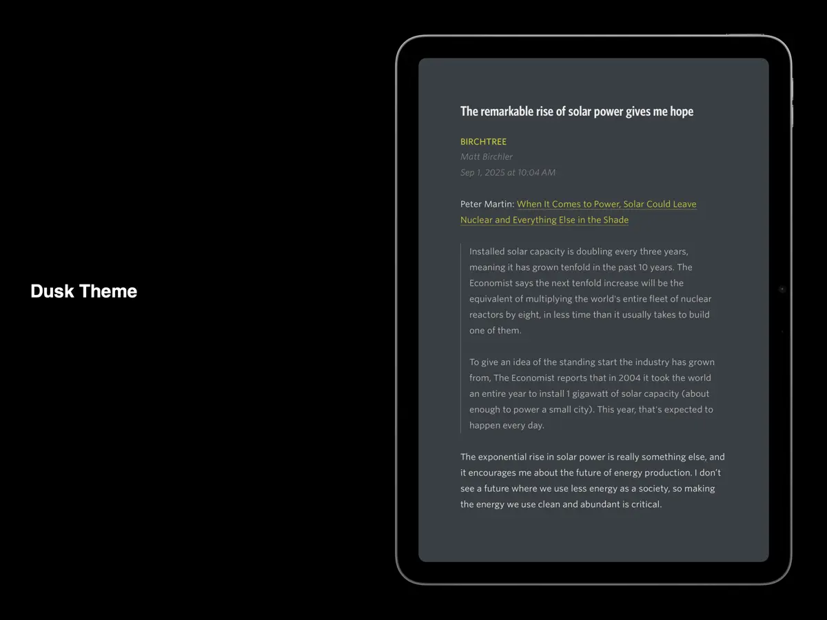 Unread — iPad screenshots 3