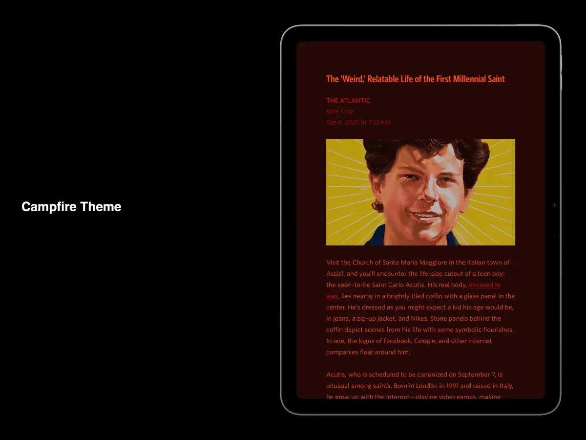 Unread — iPad screenshots 5