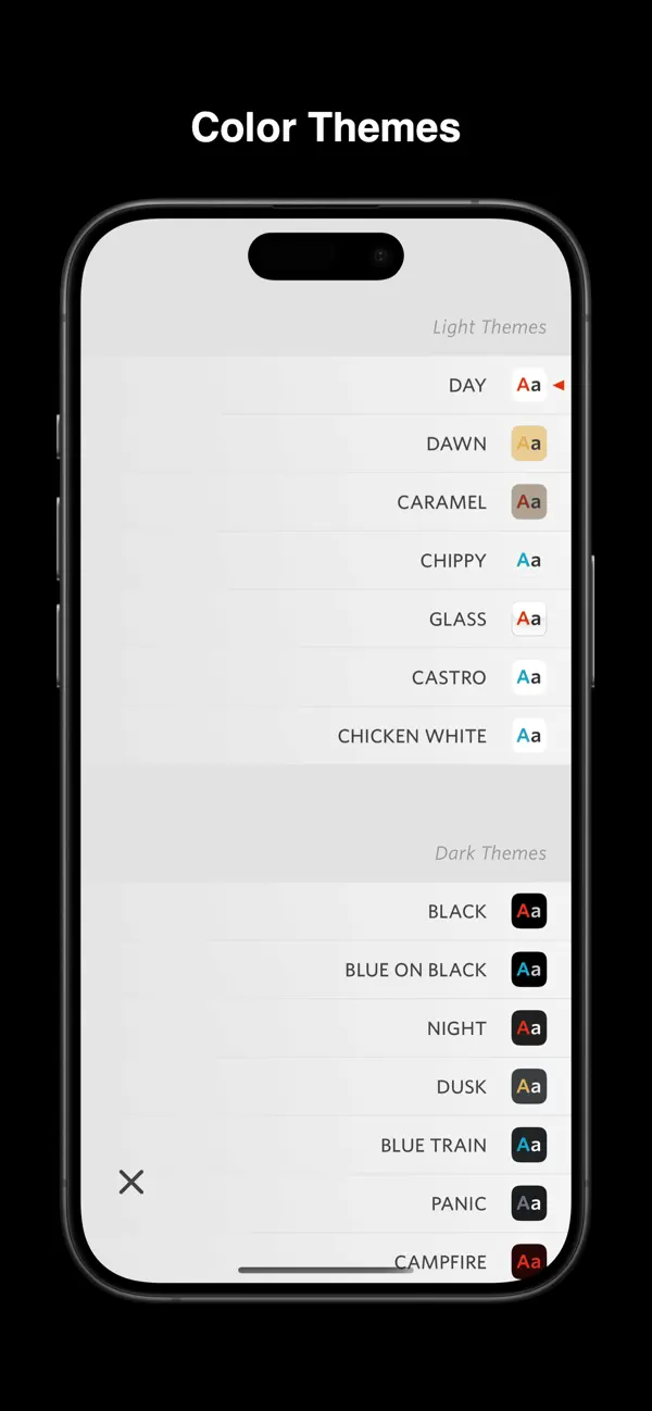 Unread — iPhone screenshots 2