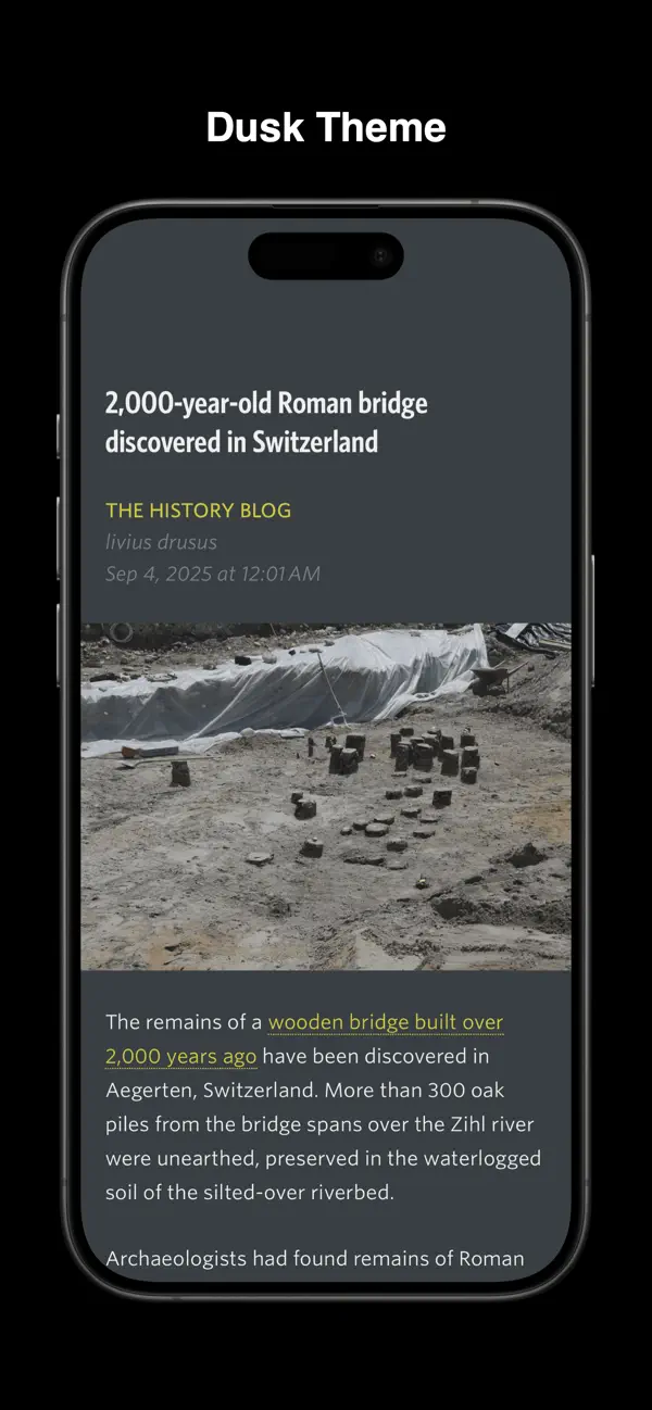 Unread — iPhone screenshots 3