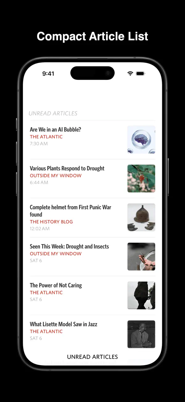 Unread — iPhone スクリーンショット 6