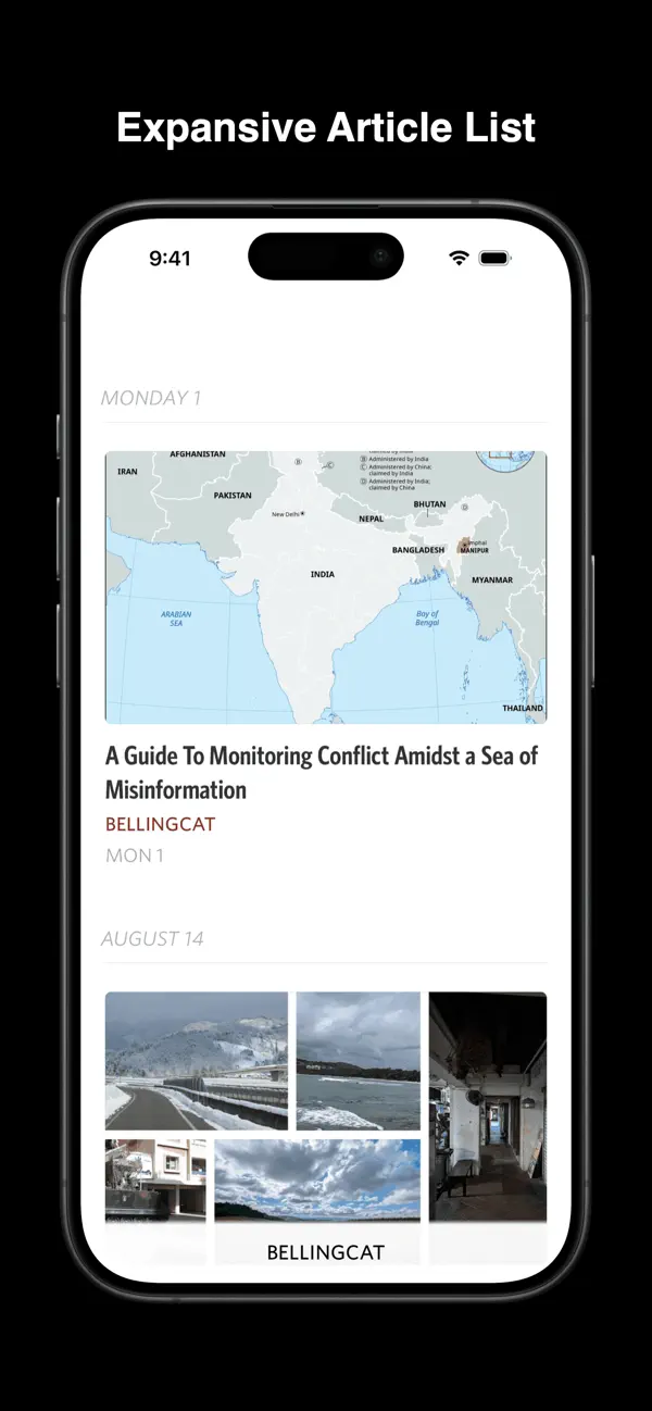 Unread — iPhone screenshots 7
