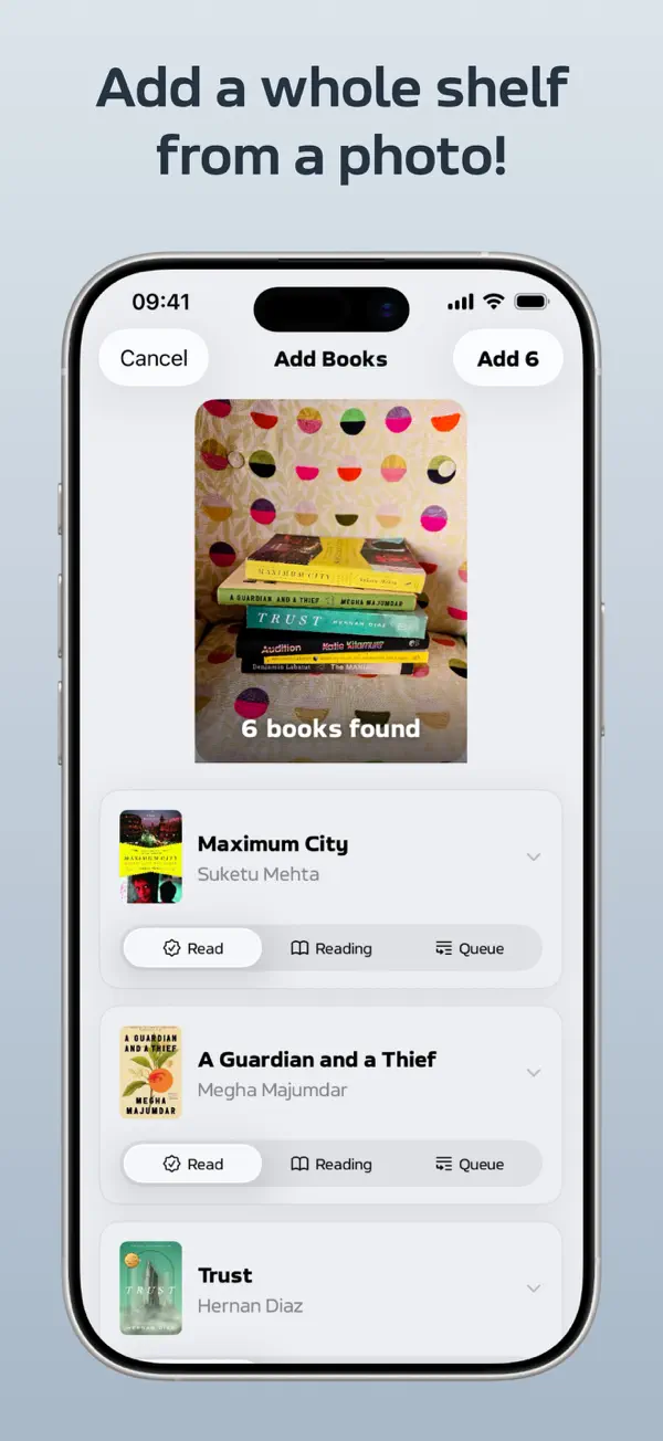 Unshelved — iPhone スクリーンショット 3