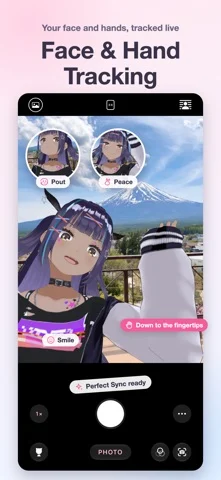 VCam Camera: 3D VTuber Avatar — iPhone screenshots 2