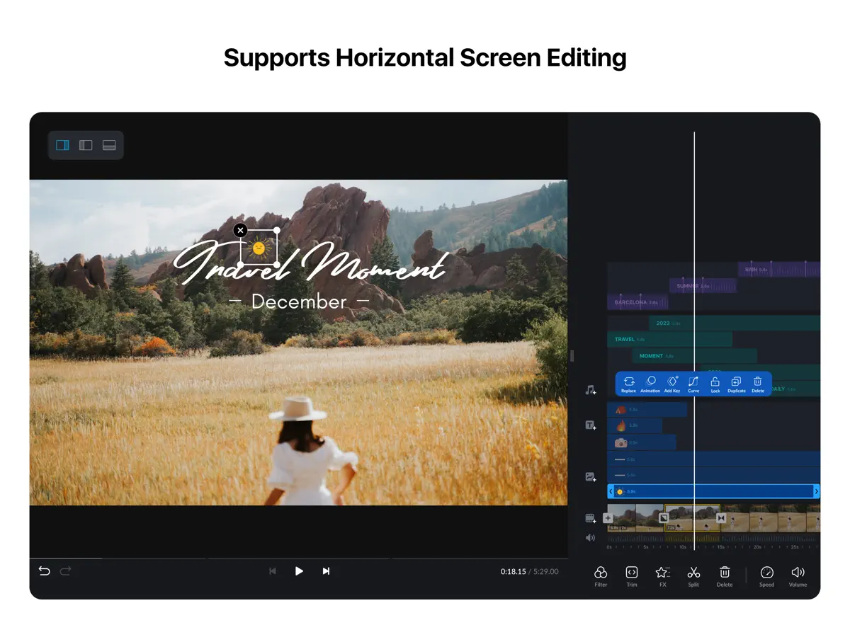 VN Video Editor — iPad スクリーンショット 10