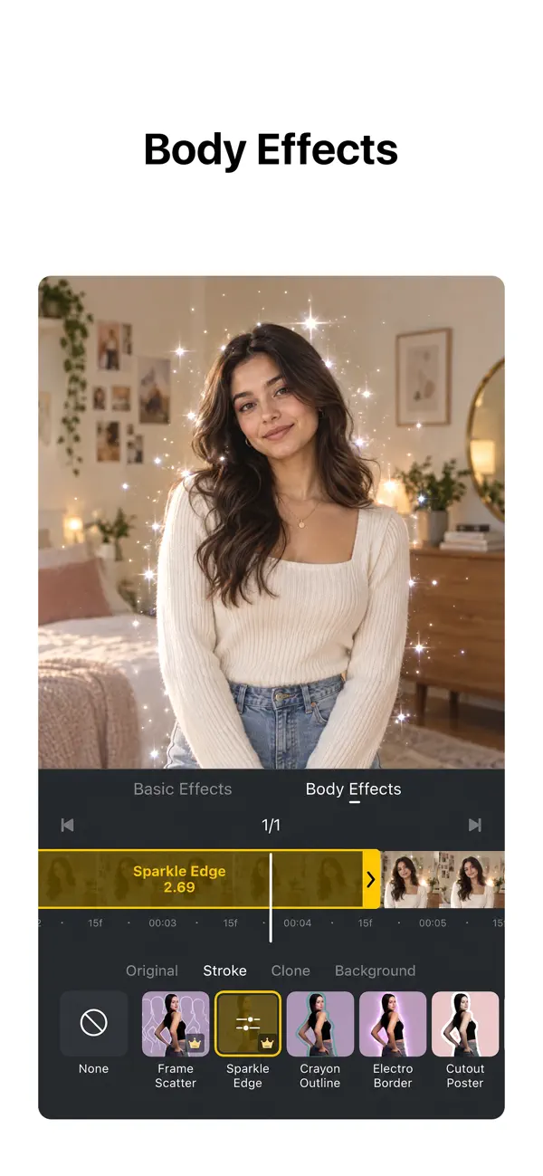 VN Video Editor — iPhone スクリーンショット 2