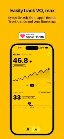 VO2 Max Pro: Track Fitness Age — iPhone screenshots 1