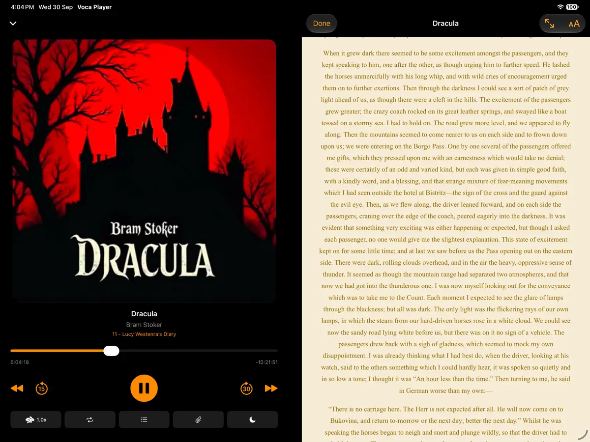 Voca Player — iPad スクリーンショット 6