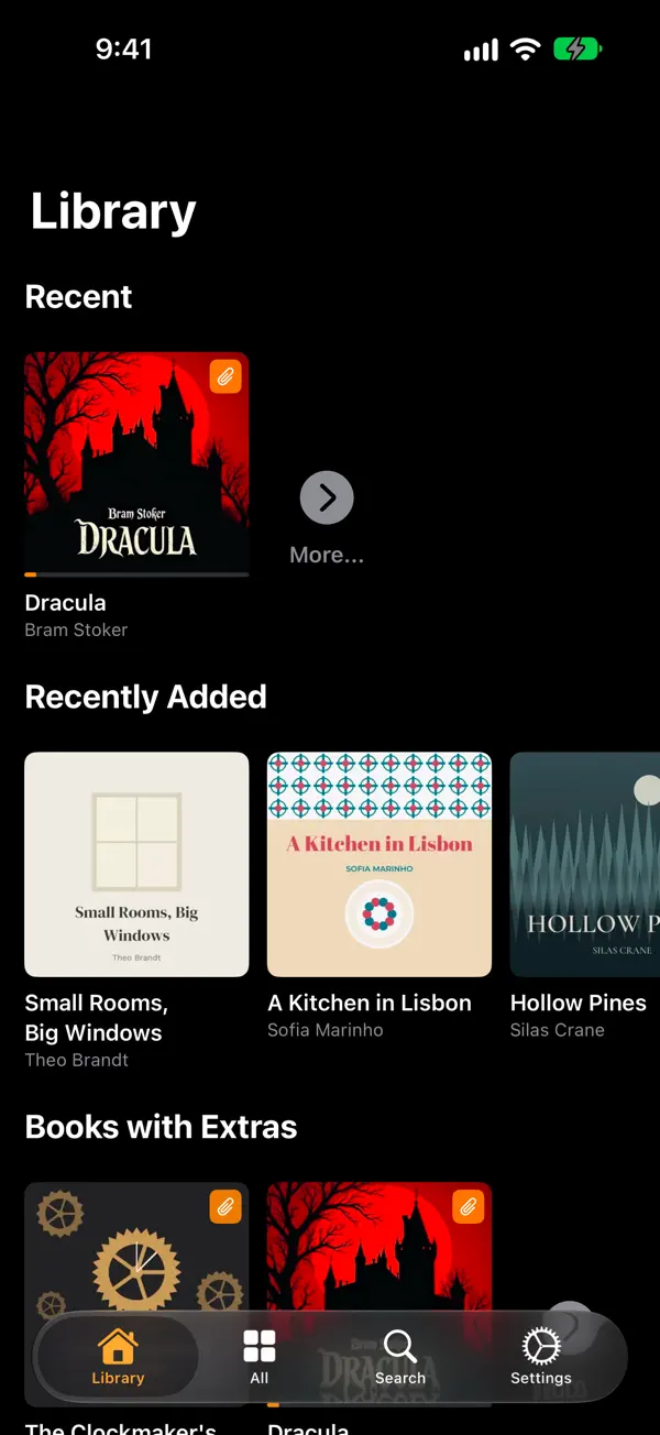 Voca Player — iPhone screenshots 2
