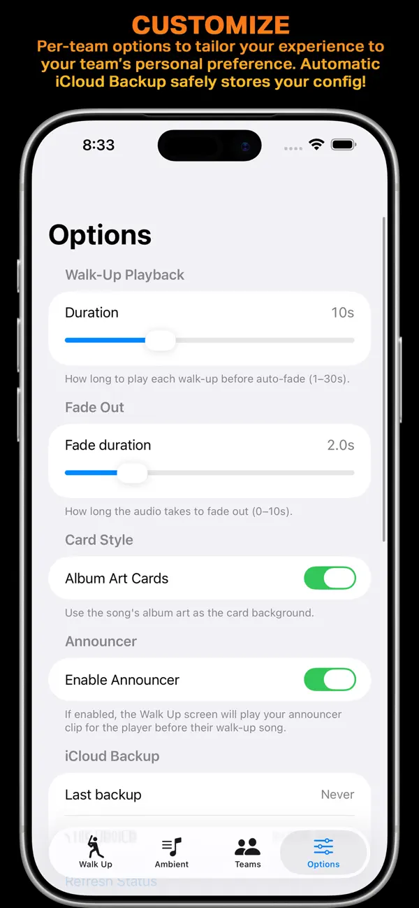 Walk Up Songs — iPhone screenshots 8